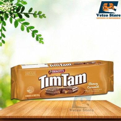 Bánh Quy Socola Arnott's TimTam Chewy Caramel 175g